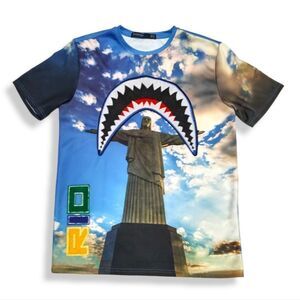 Hudson Outerwear x RIO - CHRIST THE REDEEMER Shark Mouth Jersey T Medium